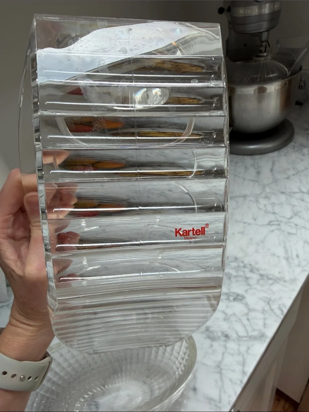 Kartell Acrylic Vase - Picture 4 of 4
